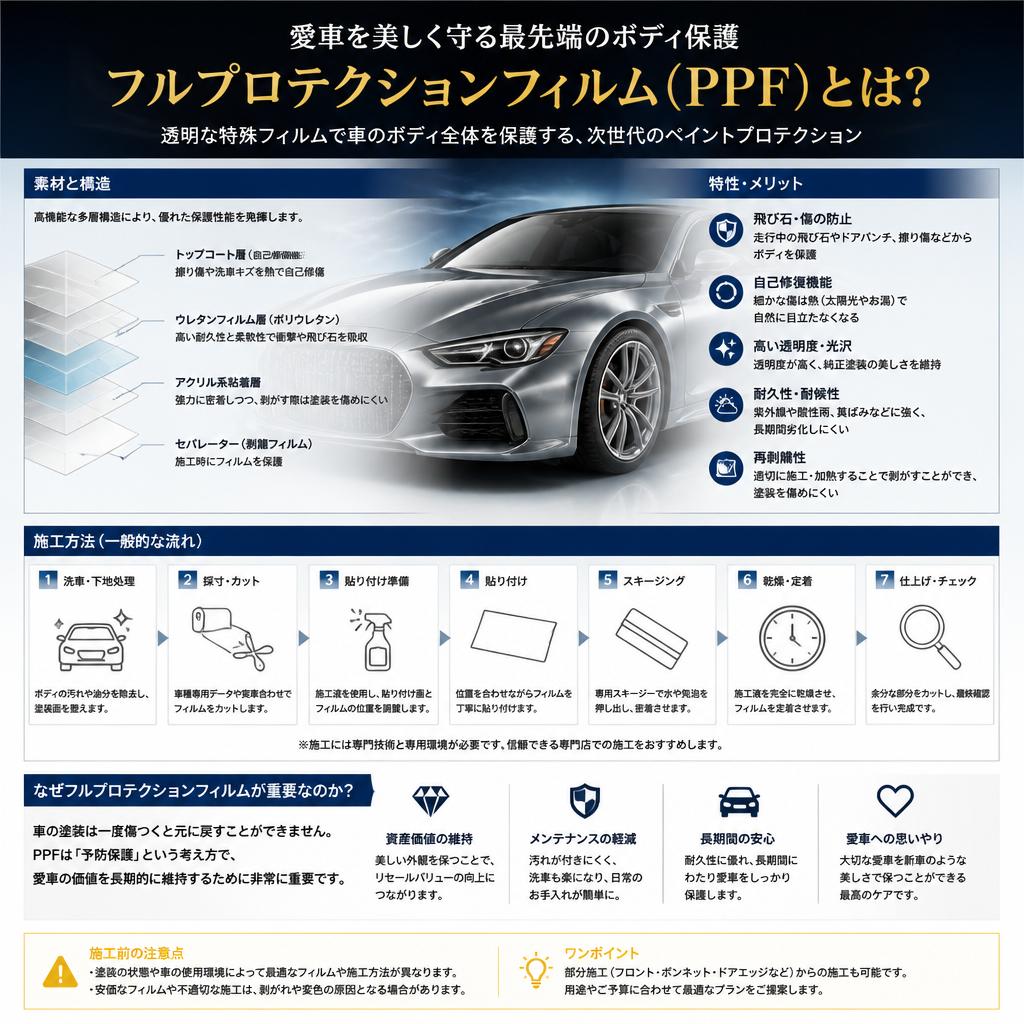 2. フルプロテクションフィルムの特徴