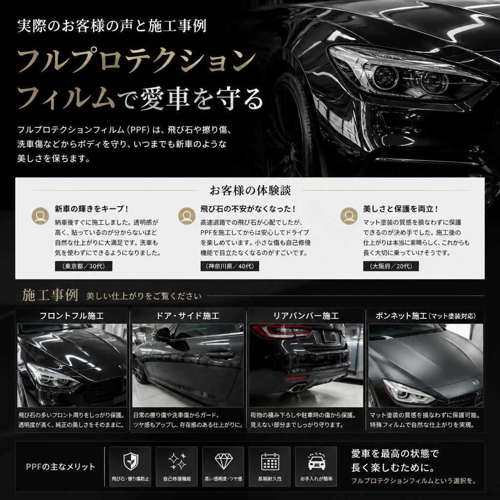 5. お客様の声：施工作業のビフォー・アフター