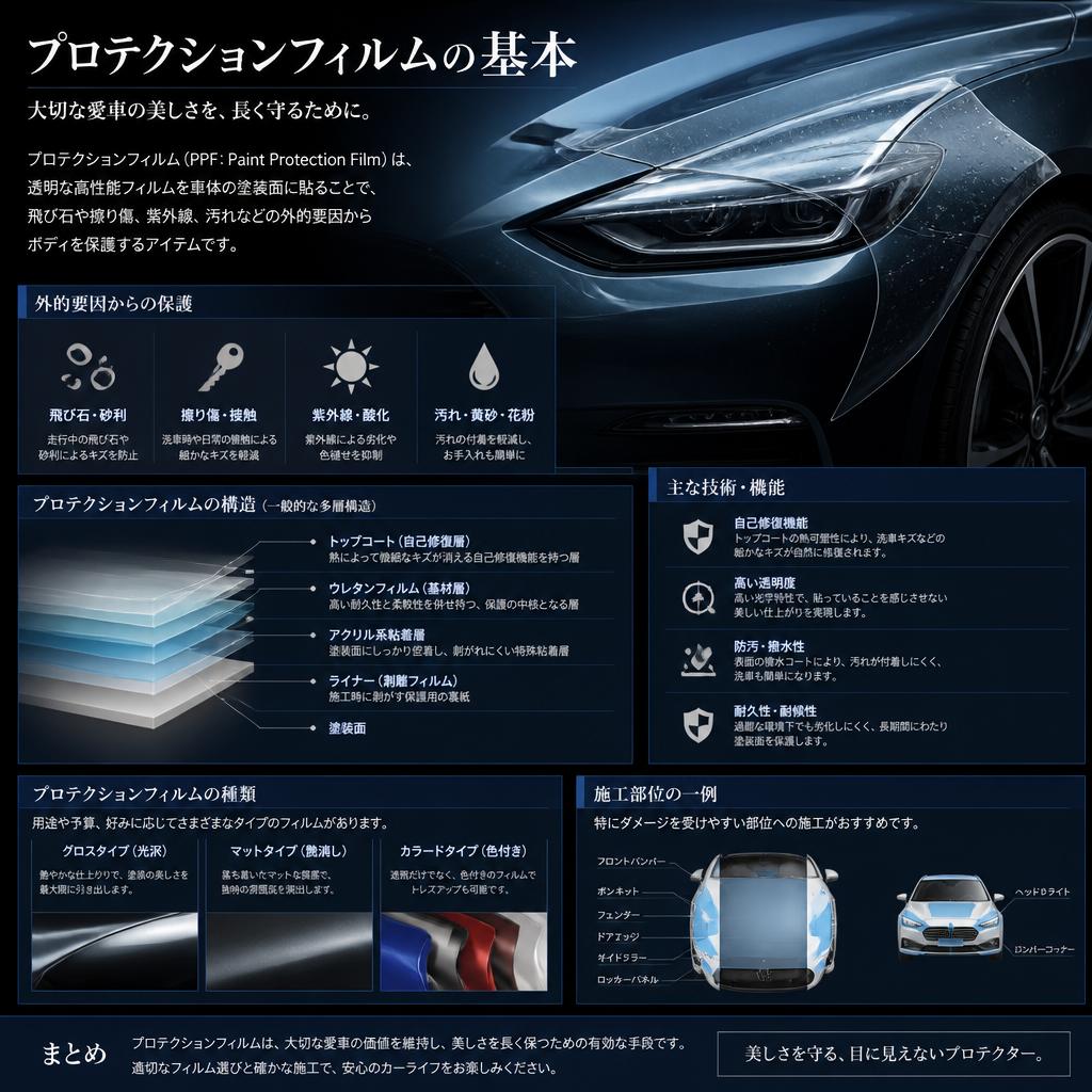 2. プロテクションフィルムとは？