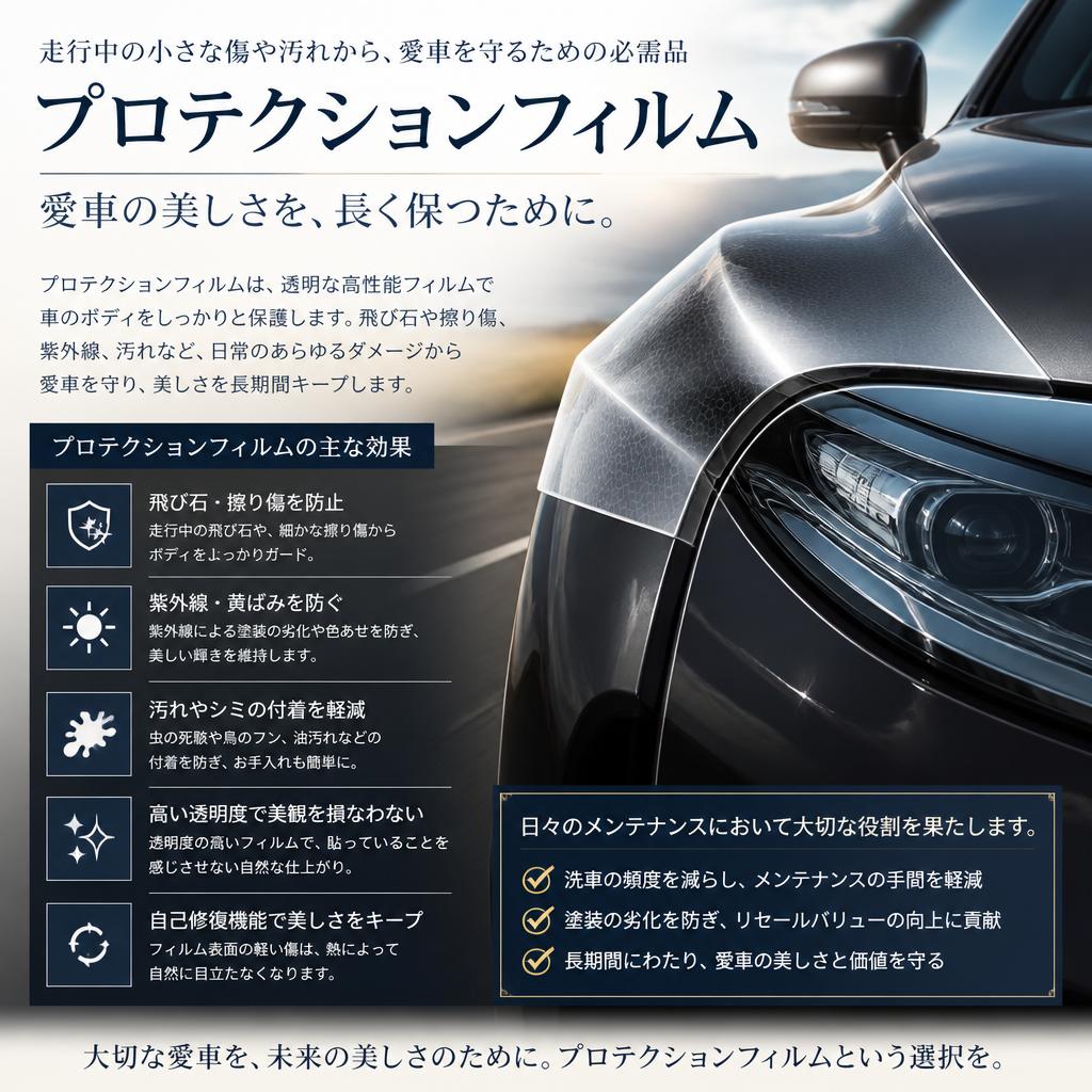 プロテクションフィルムの重要性