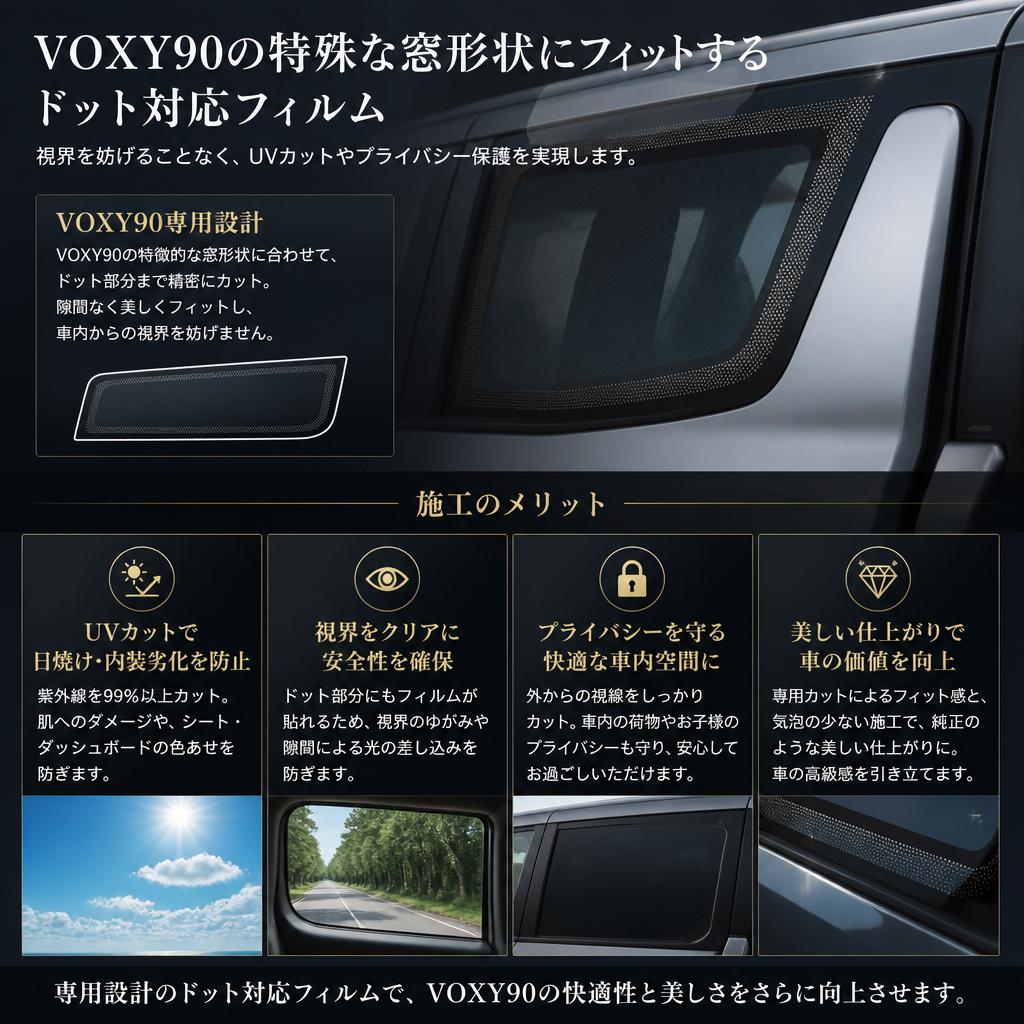 ドット対応フィルム施工とは