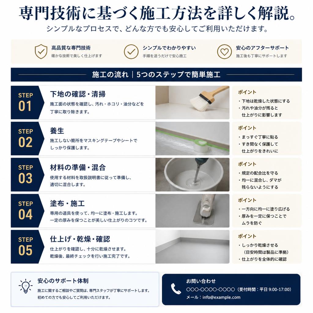 施工方法のご紹介