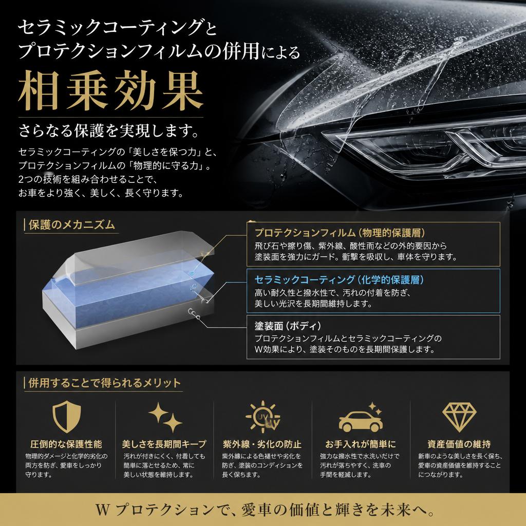 プロテクションフィルムとの相性